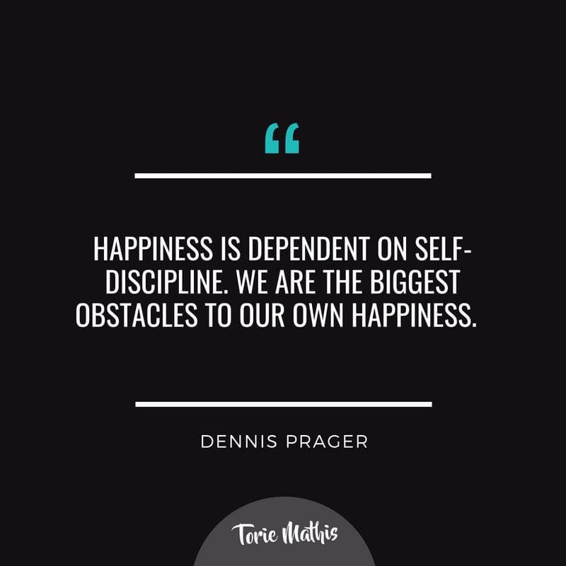 self-discipline quotes with torie mathis