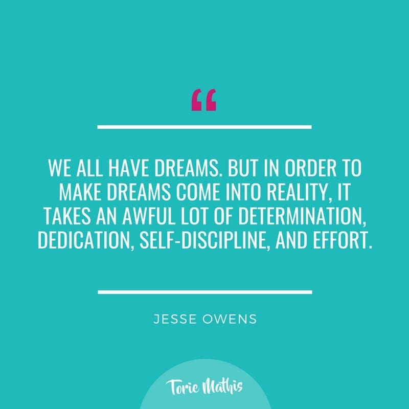 self-discipline quotes with torie mathis