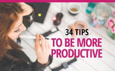 34 Easy Tips to Increase Your Productivity
