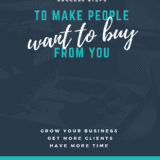 How to make people want to buy from you