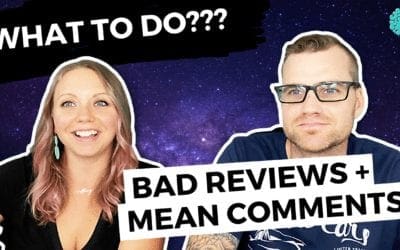 Ep. 1 How to Respond to Bad Reviews and Mean Comments