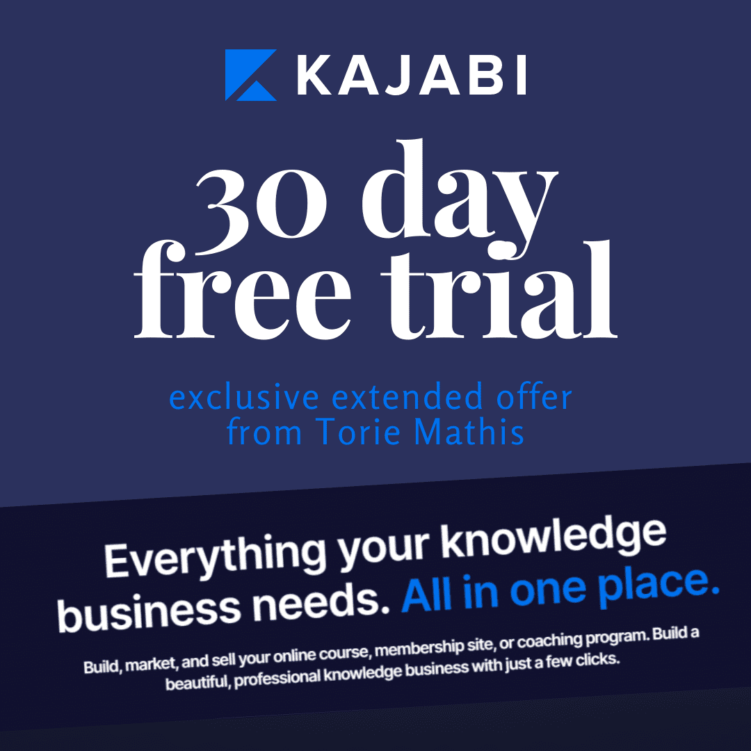 kajabi 30 day free trial
