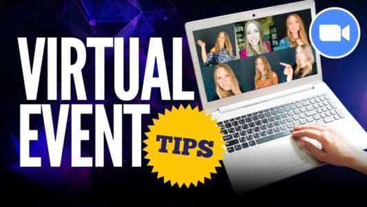 virtual event tips