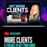 GET MORE CLIENTS FROM YOUR WEBSITE GRAPHIC