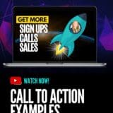get more customers with a call to action
