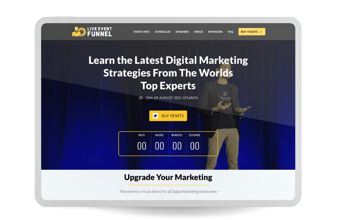 Live Event Funnel Template