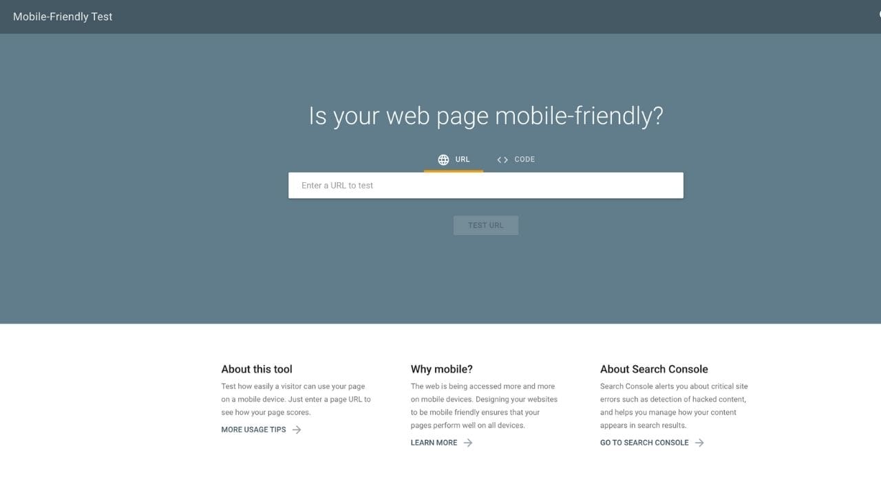 test if your site is mobile friendly | Torie Mathis