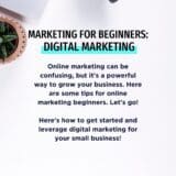 Online Marketing Beginners Tips | Torie Mathis