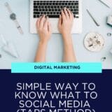 What do I Post on Social Media (TAPS Method)