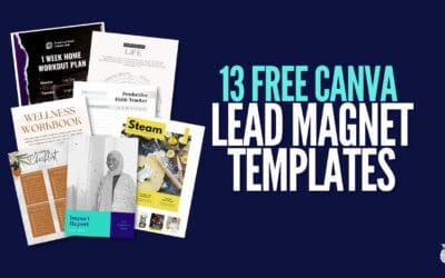 13 Free Canva Lead Magnet Templates That Actually Work!