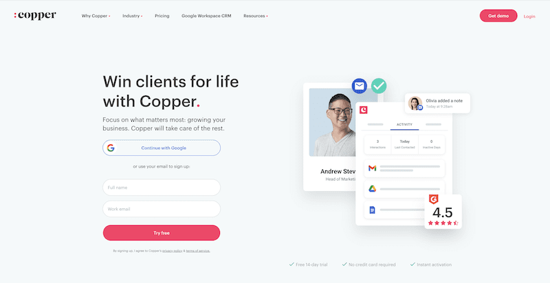 Copper CRM | Torie Mathis