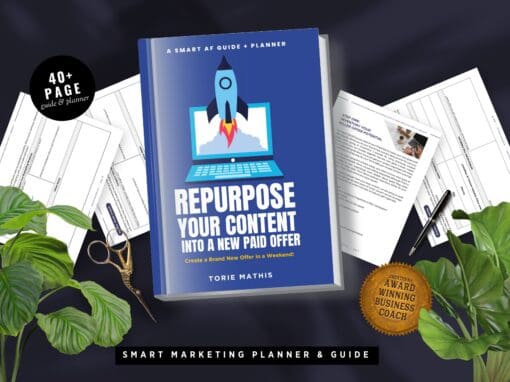 Repurpose Content to a New Offer Planner & Guide
